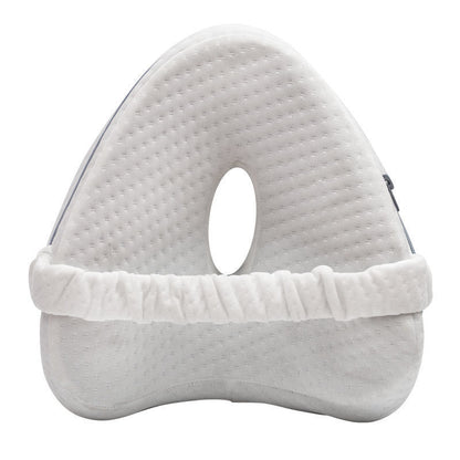 Memory Foam Leg Support Pillow–Ergonomic Knee & Side Sleeper Comfort Cushion