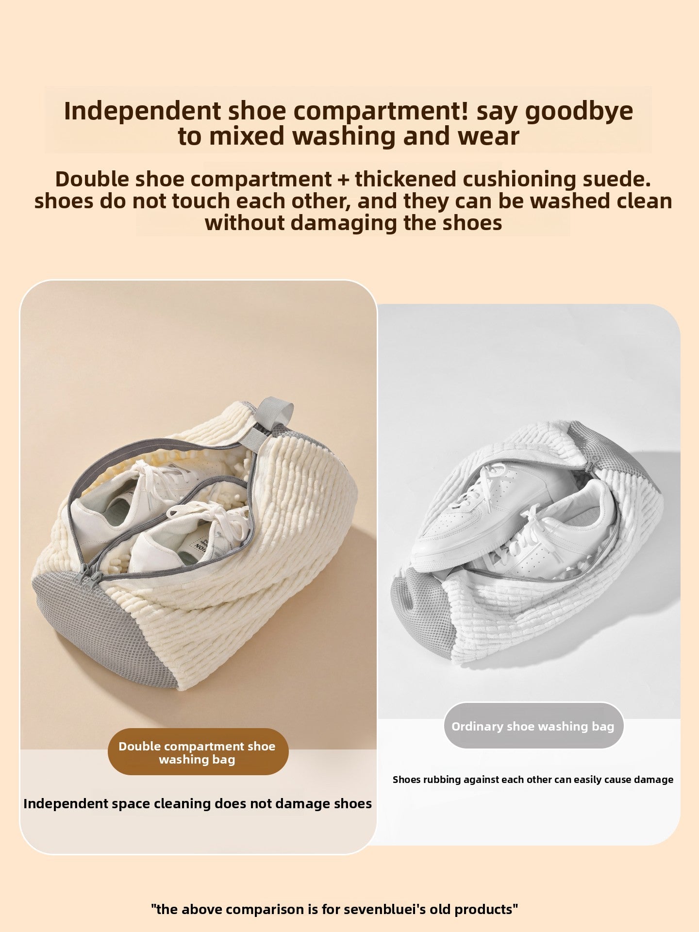 Premium Shoe Washing Bag–Protective Mesh Laundry Bag for Sneakers & Shoes