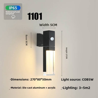 IP65 LED Wall Light - Waterproof Indoor & Outdoor Up Down Wall Lamp