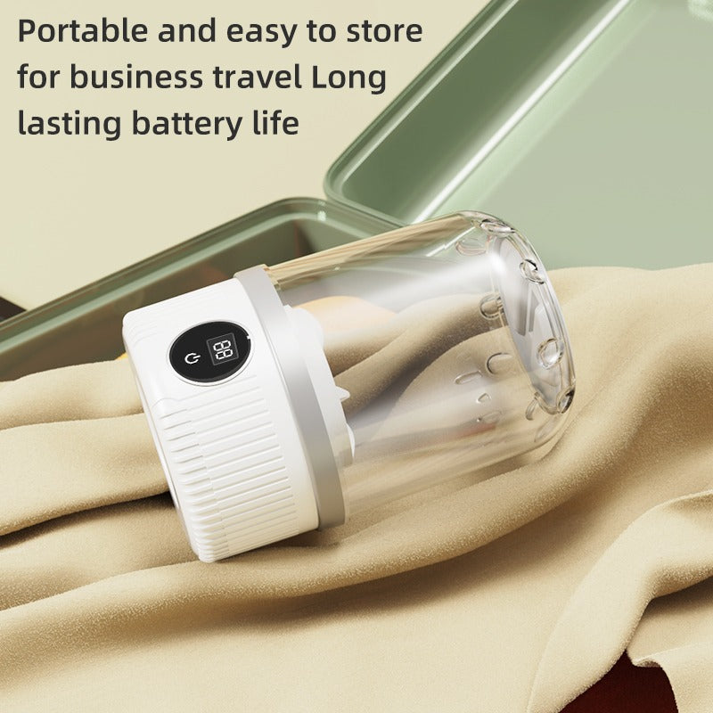 Portable Mini Washing Machine-Wireless Automatic Laundry Washer for Underwear & Socks-Compact Travel Washer for Delicates