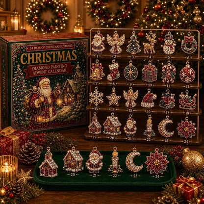 Christmas Acrylic Decorations Blind Box - 3mm Festive Santa, Gnome & Snowman Collectible Ornaments