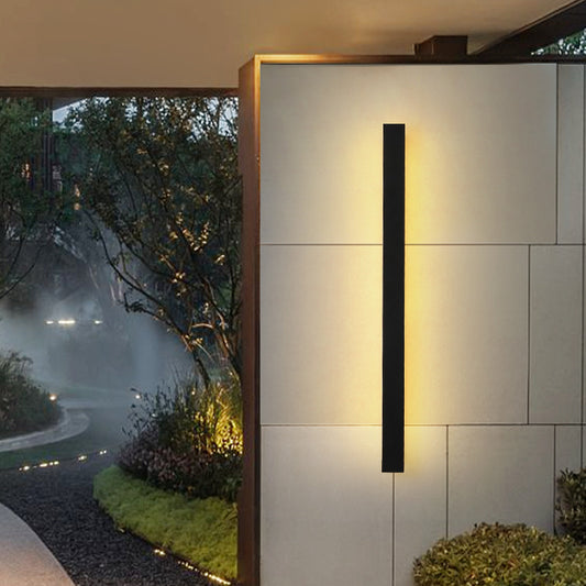 Linear IP65 Outdoor LED Wall Light - Modern Linear Waterproof Exterior Wall Lamp