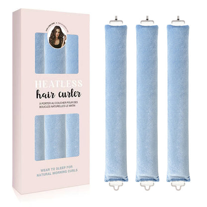 Heatless Curling Rod Set–Overnight Hair Curling Kit For Soft Natural Waves