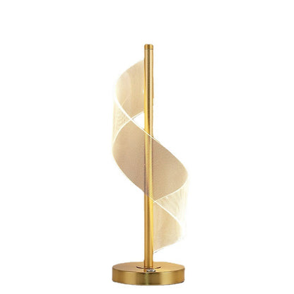 Modern Acrylic LED Table Lamp–Decorative Ambient Light for Bedroom & Living Room