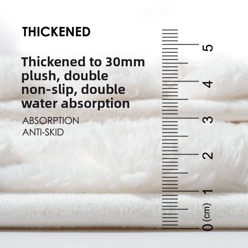 Memory Foam Bath Mat  Soft Non-Slip Quick Dry Absorbent Bathroom Floor Rug
