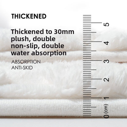 Memory Foam Bath Mat  Soft Non-Slip Quick Dry Absorbent Bathroom Floor Rug