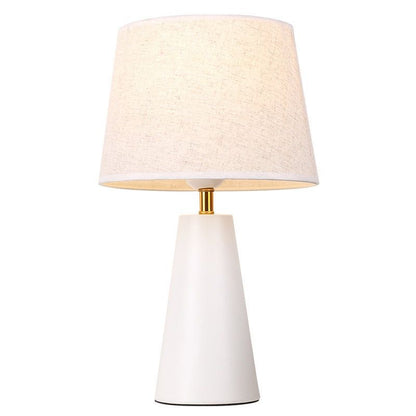 Modern Touch Table Lamp - Dimmable LED Bedside Lamp with Linen Shade