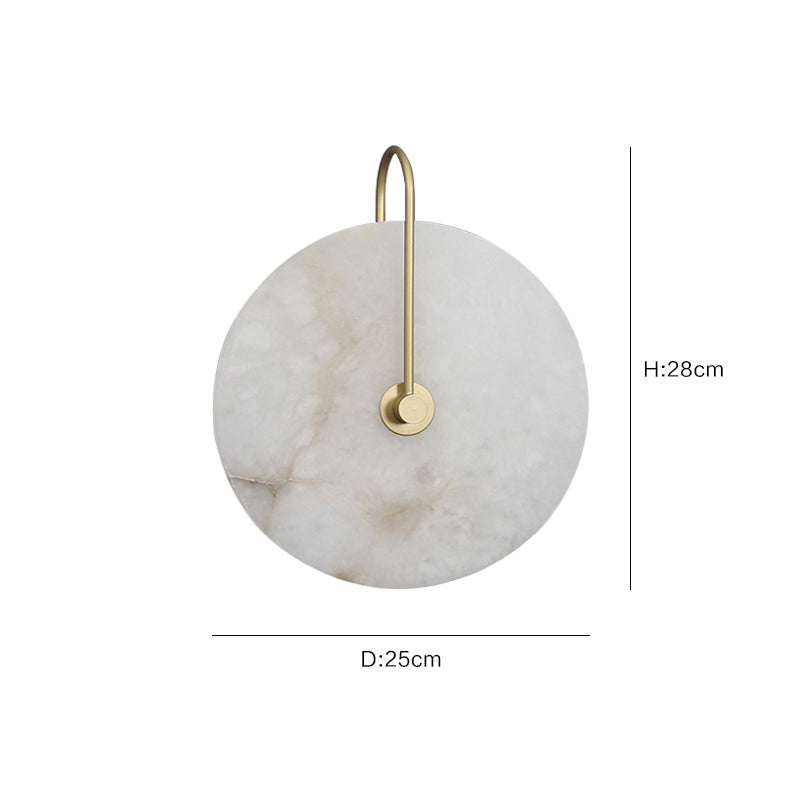 Nordic Marble LED Wall Light – Modern Luxury Wall Sconce