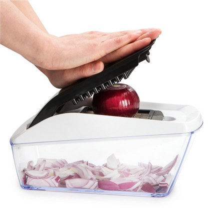 Multifunction Vegetable Cutter–Mandoline Slicer, Dicer & Grater Set with Container (TF1066B Kitchen Tool)