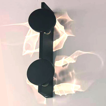 Modern LED Wall Light - Ripple Effect Designer Wall Sconce with Voice Control