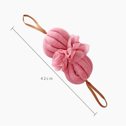 Japanese Exfoliating Bath Cloth & Bath Ball Set-Deep Clean Body Scrubber-Shower Back Scrubber & Loofah Set