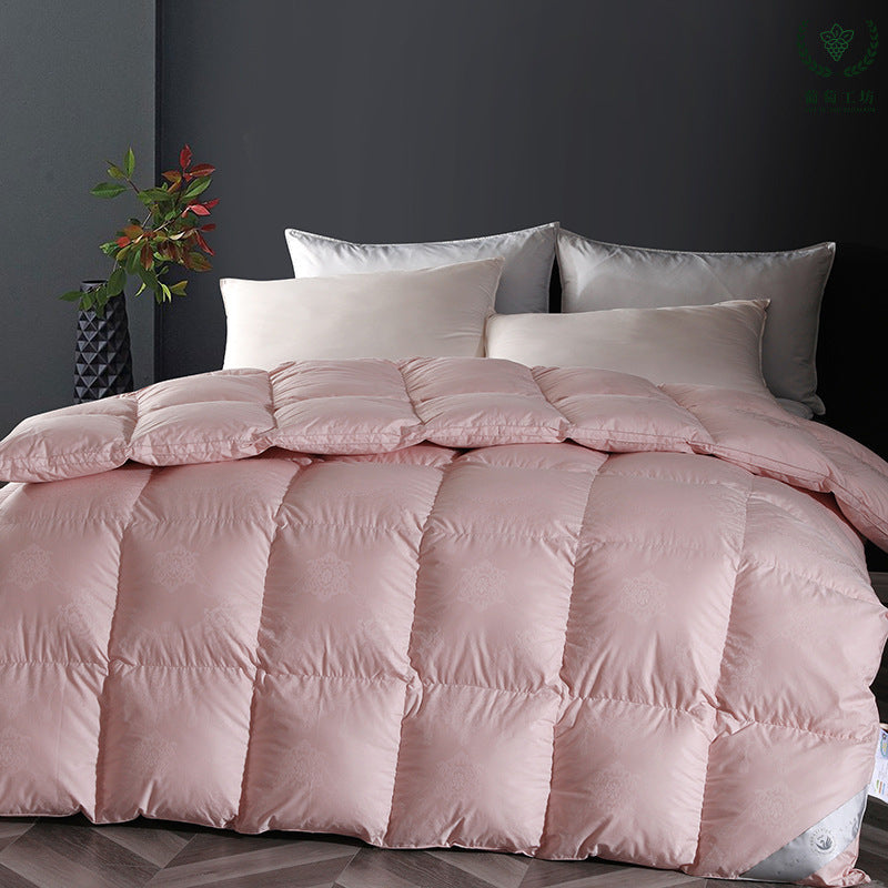 Luxury Collection Goose Down Quilt–Premium Quality All-Season Cotton Doona