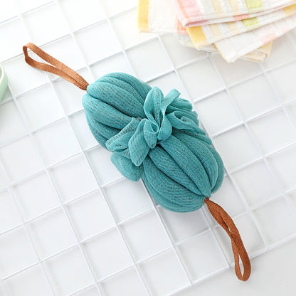 Japanese Exfoliating Bath Cloth & Bath Ball Set-Deep Clean Body Scrubber-Shower Back Scrubber & Loofah Set