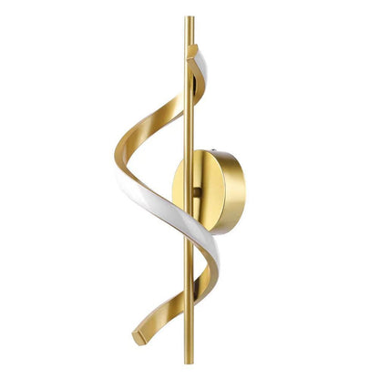 Modern Spiral LED Wall Light – Contemporary Indoor Wall Sconce
