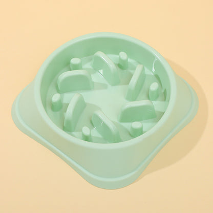 Cute Slow Feeder Pet Bowl–Anti-Spill Food & Water Bowl For Dogs & Cats
