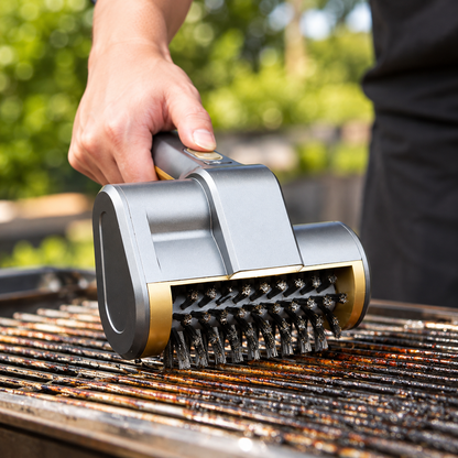 Rechargeable Electric BBQ Grill Brush - Cordless Rotating Barbecue Cleaning Brush