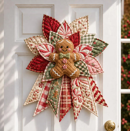 DIY Christmas Felt Sewing Kit - Handmade Christmas Door Hanger Craft Kit with 7 Festive Designs