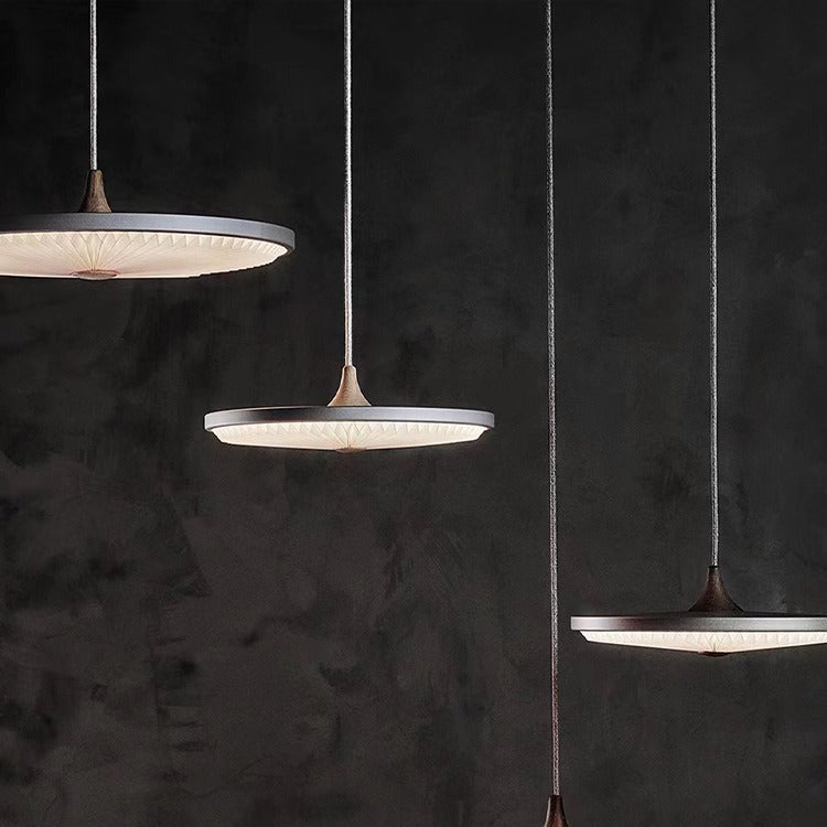 Nordic LED Pendant Light - Modern Scandinavian 40cm Hanging Dining Room Lamp