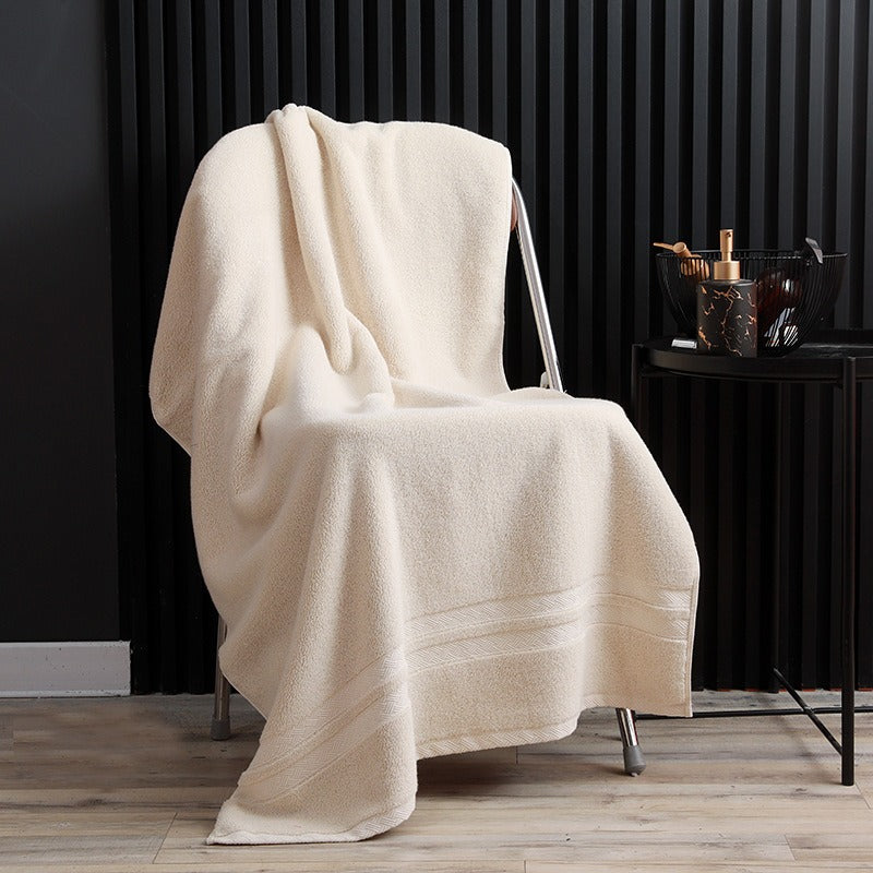 Oversized Cotton Bath Towel 80x160cm-Luxury Hotel Quality Soft Absorbent Towel-Large Quick Dry Bathroom & Beach Towel