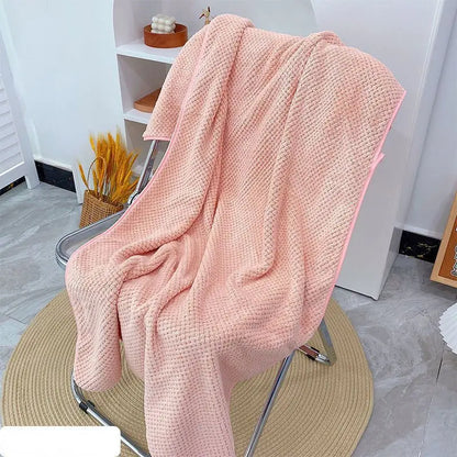 Soft Cotton Bath Towel 70x140cm-Quick Dry Absorbent Bathroom Towel-Lightweight Luxury Towels for Home & Beach