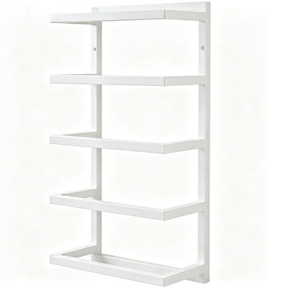 5-Tier Wall-Mounted Towel Rack – Space-Saving Bathroom Towel Holder