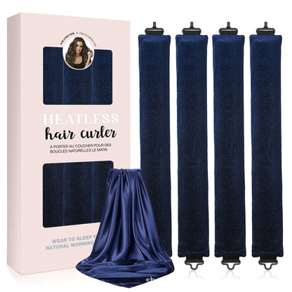 Heatless Curling Rod Set–Overnight Hair Curling Kit For Soft Natural Waves