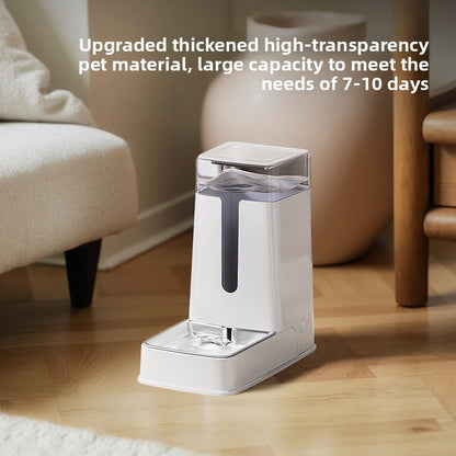 Automatic Pet Feeder & Water Dispenser–3.5L Gravity Food & Water Station For Dogs & Cats