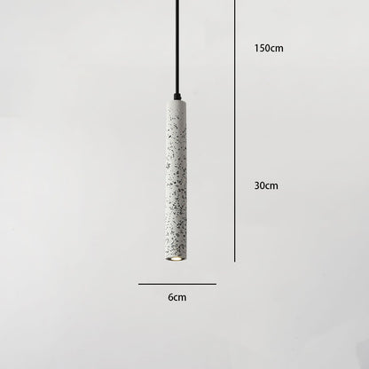 Nordic Terrazzo Pendant Light - Modern Cement & Marble LED Hanging Lamp