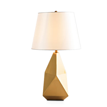 Modern Gold Table Lamp - Artistic Bedside & Study Lamp