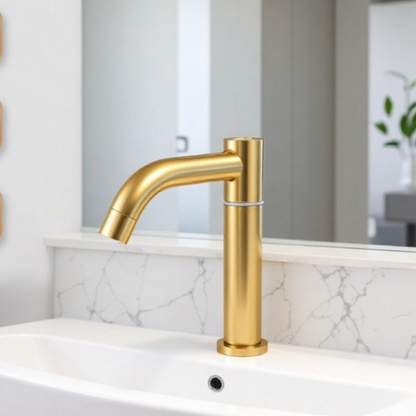 304 Stainless Steel Basin Mixer Tap–Modern Bathroom Vanity Sink Faucet