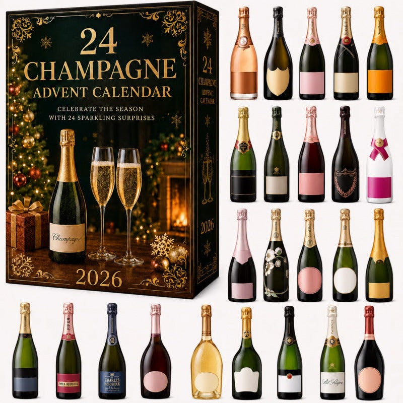 2026 Christmas Advent Calendar - 24-Day Acrylic Pendant Blind Box Countdown with Surprise Decorations