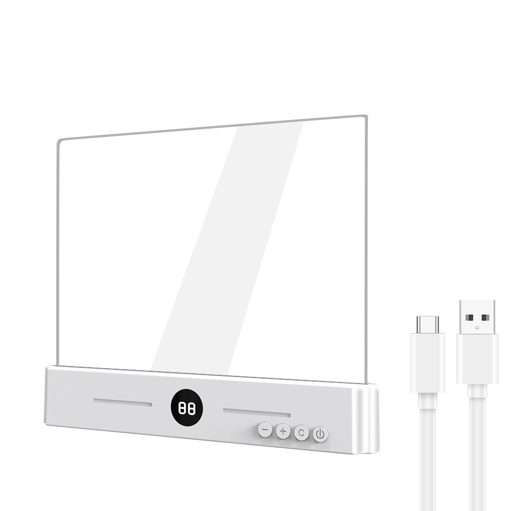 Rechargeable LED Reading Light–Stepless Dimmable Book Light With Timer & USB-C Charging
