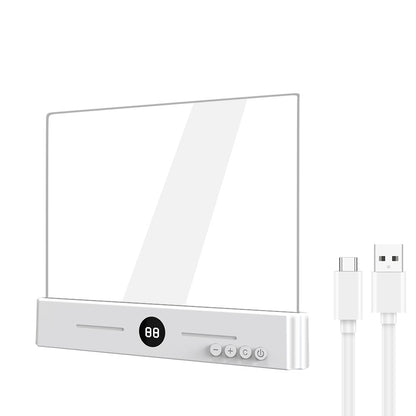 Rechargeable LED Reading Light–Stepless Dimmable Book Light With Timer & USB-C Charging