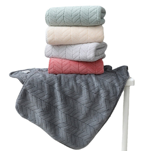 Coral Velvet Hand Towel 35x75cm-Ultra Soft Quick Dry Absorbent Towel-Luxury Bathroom Face & Hand Towel