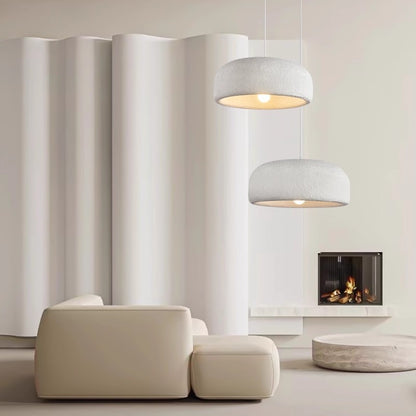 Wabi-Sabi Pendant Light - Japanese Minimalist LED Hanging Ceiling Lamp
