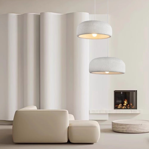 Wabi-Sabi Pendant Light - Japanese Minimalist LED Hanging Ceiling Lamp