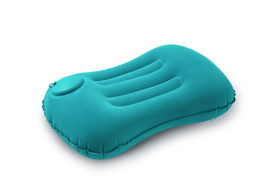 Inflatable Travel Pillow–Portable Neck & Waist Support Cushion for Office, Home & Outdoor Use