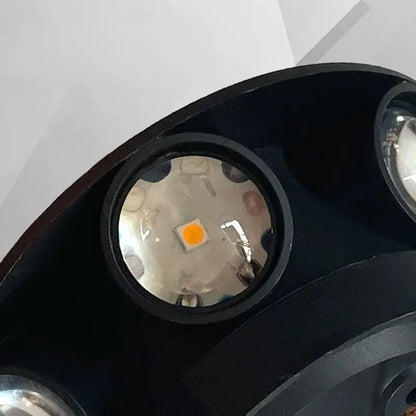 LED Round Outdoor Waterproof Wall Light–Modern Garden & Patio Wall Lamp