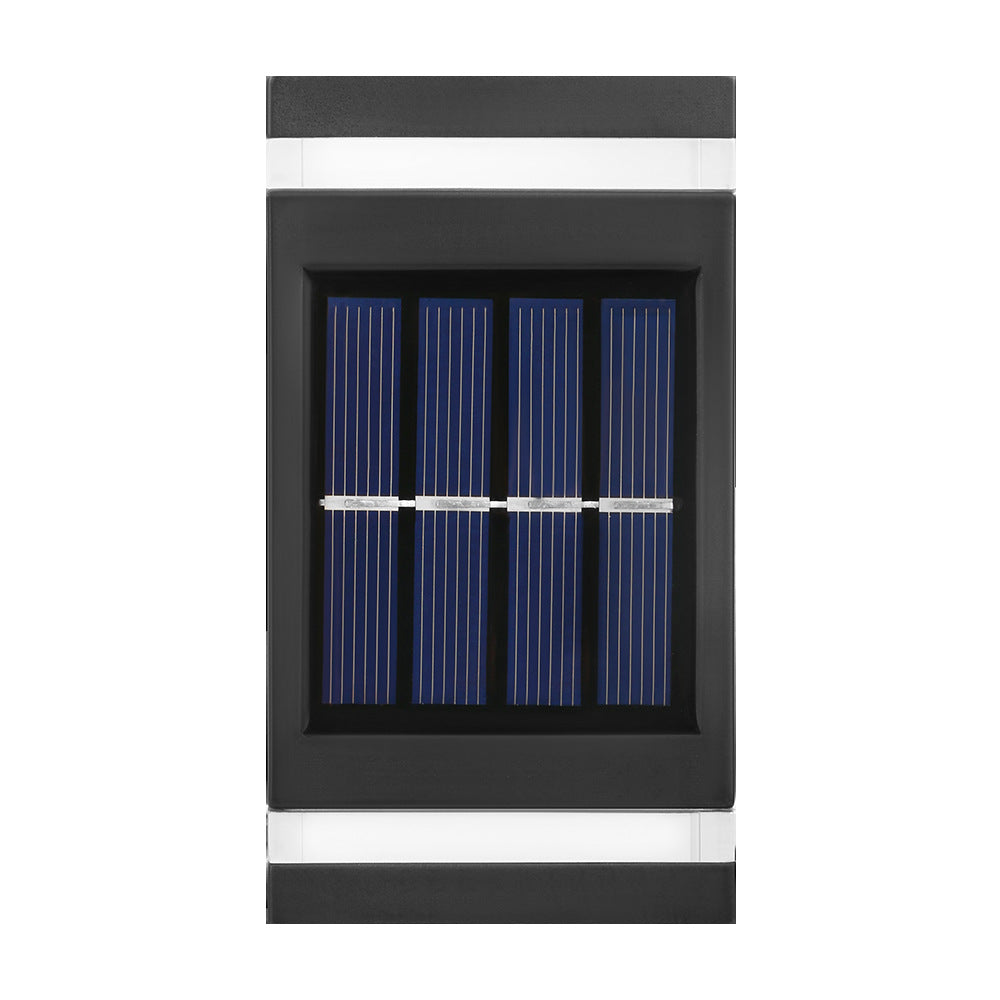 Elegant Waterproof Solar LED Wall Lantern–Waterproof Outdoor Garden & Patio Light
