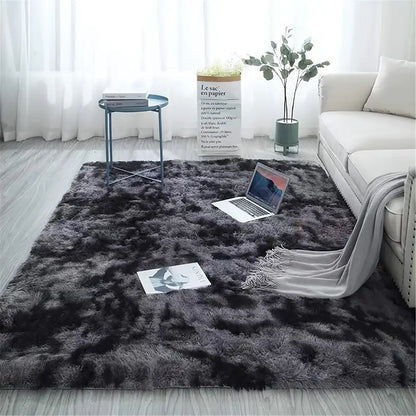 Plush Area Rug–Soft Non-Slip Washable Carpet for Bedroom, Living Room & Modern Home Décor