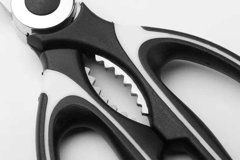 Stainless Steel Kitchen Scissors–Multi-Function Kitchen Shears for Meat, Herbs & Food Prep