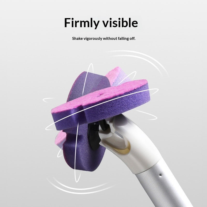 Disposable Toilet Brush Set-Replaceable Head Toilet Cleaning Brush-Hygienic No-Touch Bathroom Cleaner