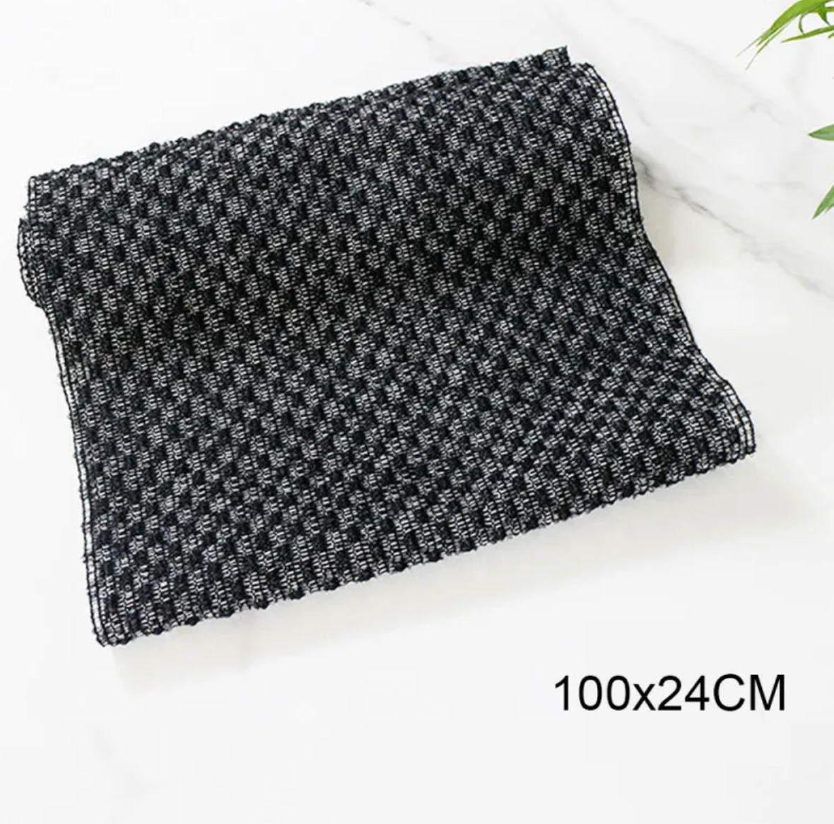 Exfoliating Bath Towel Scrubber-Body Scrub Cloth for Gentle Skin Cleansing-Soft Shower Back Scrubber