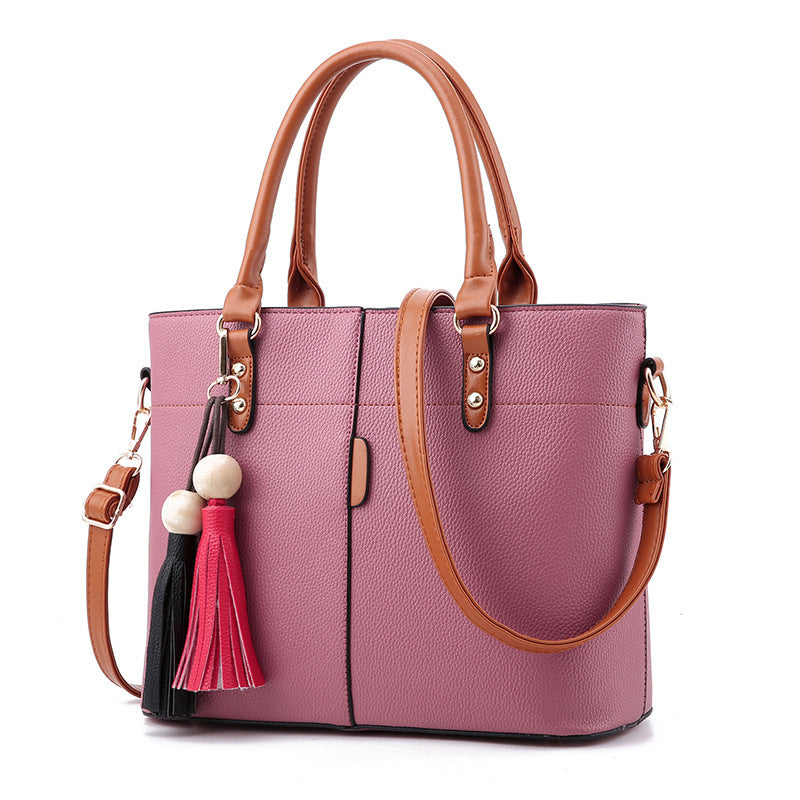 Women's Large Capacity Designer Handbag–Elegant Shoulder & Crossbody Tote Bag
