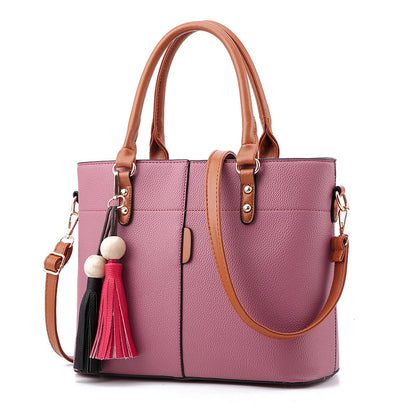 Women's Large Capacity Designer Handbag–Elegant Shoulder & Crossbody Tote Bag