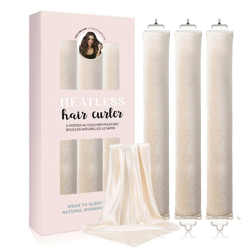 Heatless Curling Rod Set–Overnight Hair Curling Kit For Soft Natural Waves