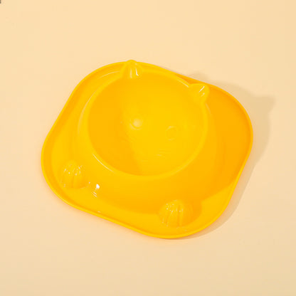 Cute Slow Feeder Pet Bowl–Anti-Spill Food & Water Bowl For Dogs & Cats