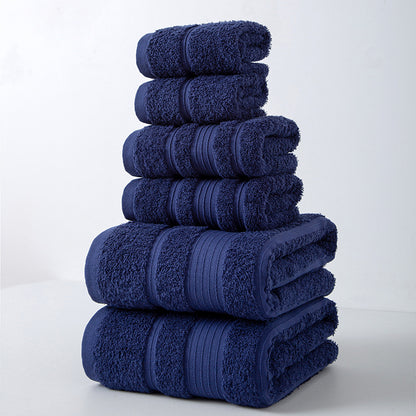 Luxury 6-Piece Cotton Towel Set – Soft & Ultra Absorbent Bathroom Towels