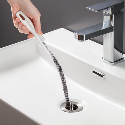 Drain Hair Cleaner Tool–Flexible Pipe Unclogger for Bathroom & Kitchen Drains