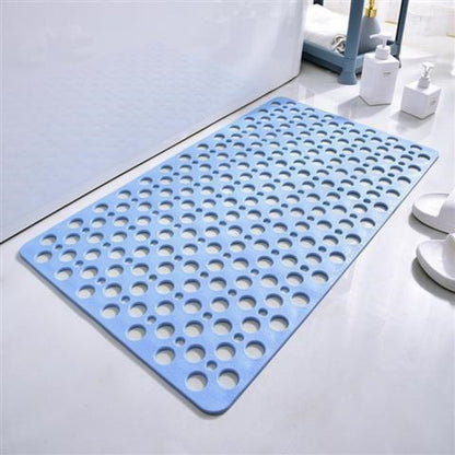 Non-Slip TPE Bath Mat - Quick Dry Suction Shower Floor Mat